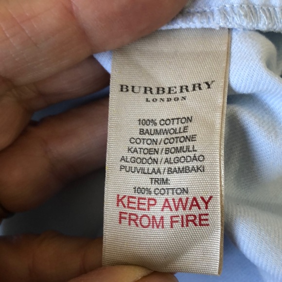 Burberry Vintage Pyjama Blue - Picture 14 of 16